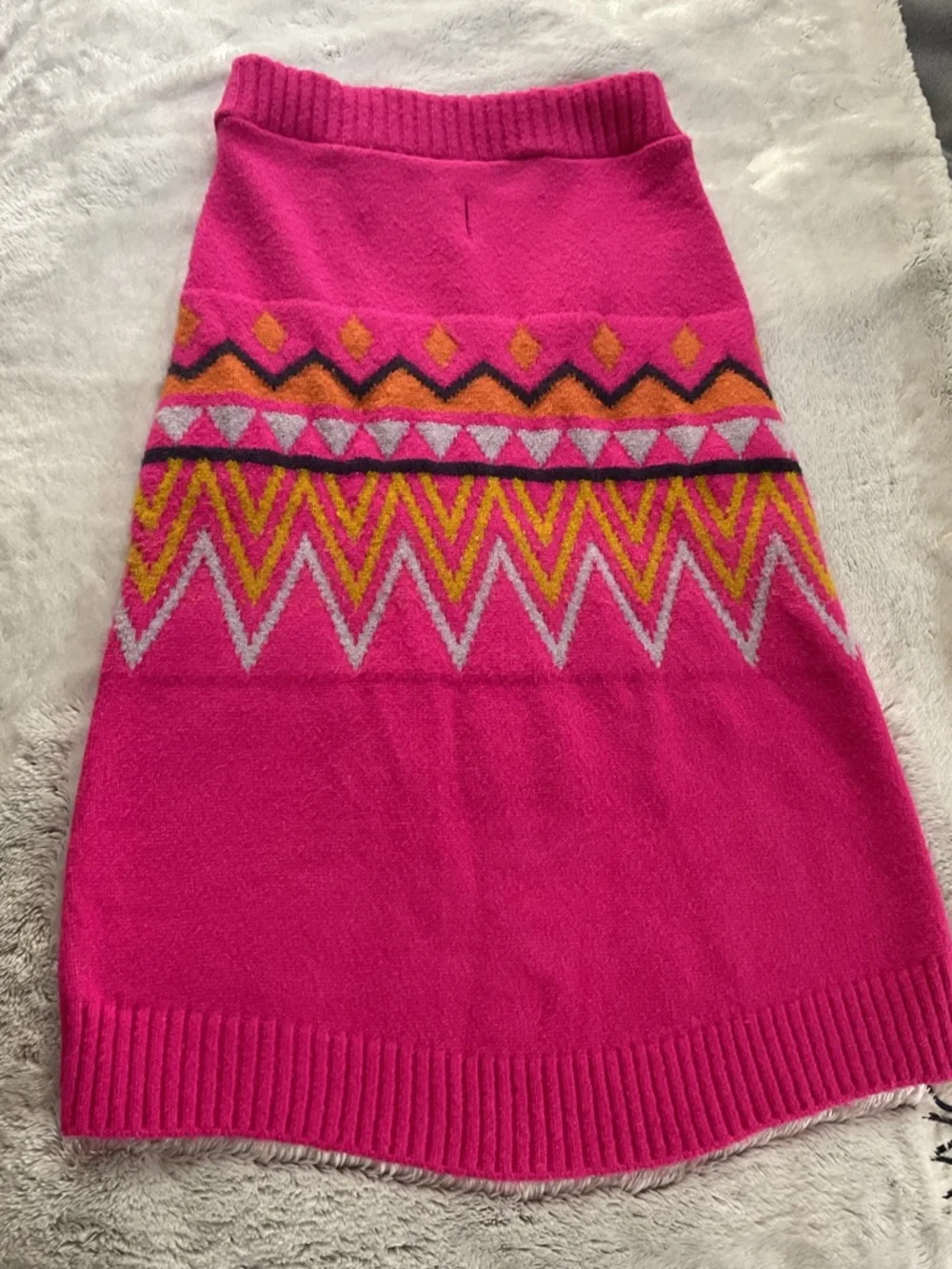 BOOTS & BARKLEY XL Nice Pink Dog Sweater